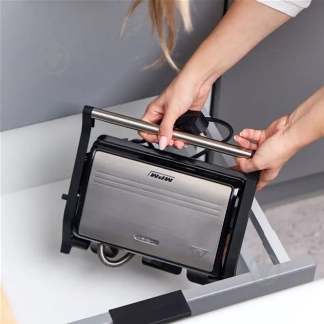 Гриль электрический MPM MGR-13M - фото 7