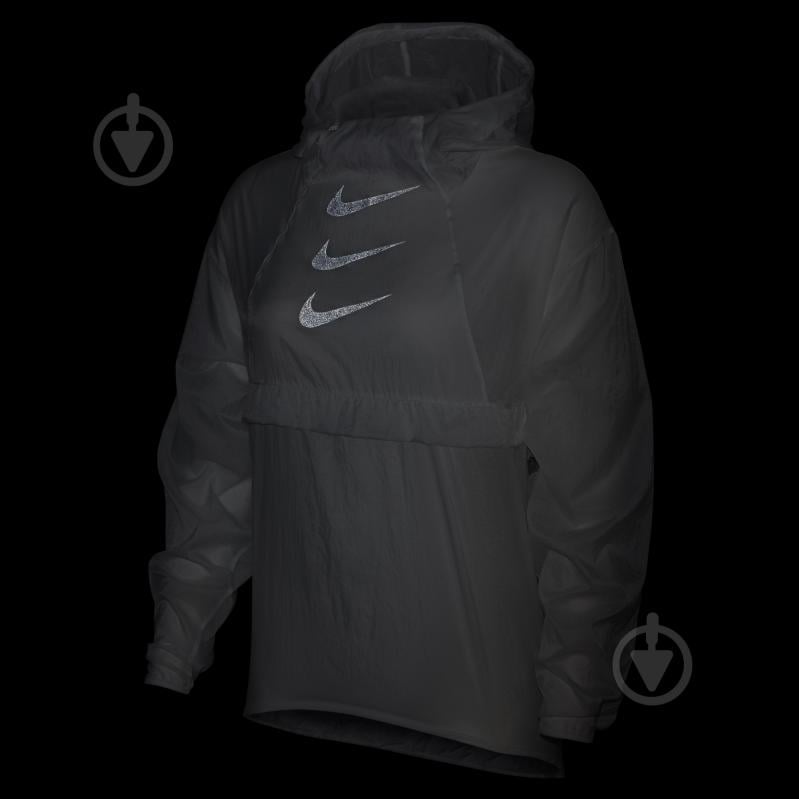 Вітрівка жіноча весняна Nike W NK RUN DVN PO PCKBL JKT DA1276-100 р.M біла - фото 2