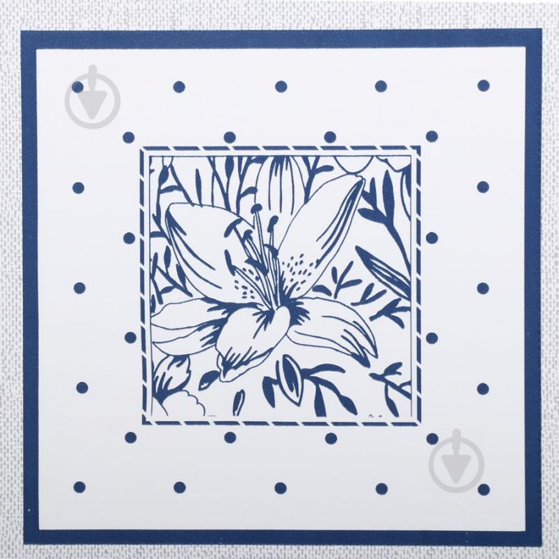 Скатерть Blue azulejos 110x140 см синий с белым UP! (Underprice) - фото 2