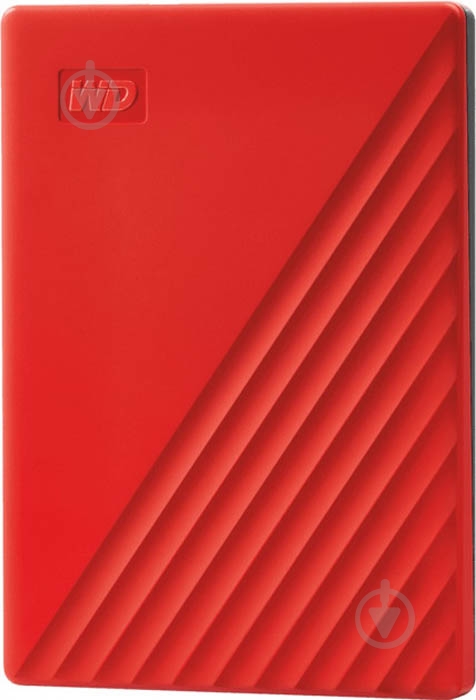 Внешний жесткий диск Western Digital My Passport 2 ТБ 2,5" USB 3.2 (WDBYVG0020BRD-WESN) red - фото 1