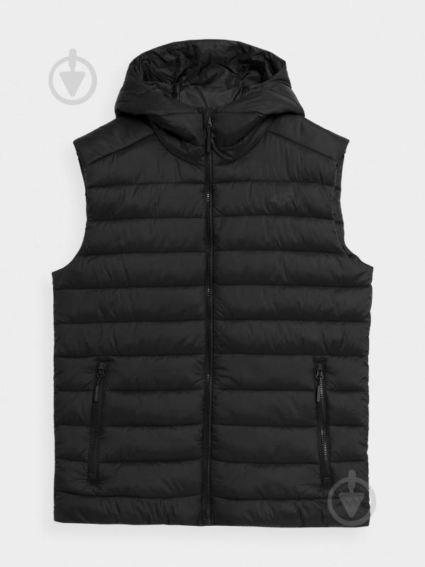Жилет 4F VEST JACKET M017 4FSS23TVJAM017-20S р.3XL черный - фото 5 Жилет 4F VEST JACKET M017 4FSS23TVJAM017-20S р.3XL черный - фото 5