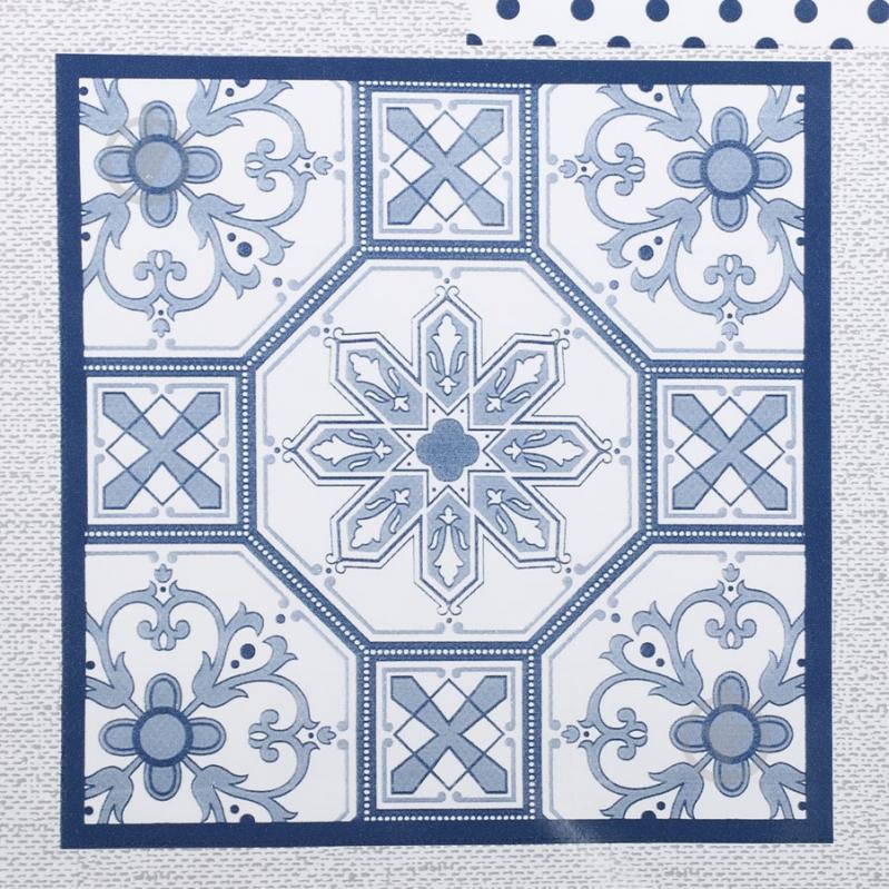 Скатертина Blue azulejos 140x240 см синій із білим UP! (Underprice) - фото 2