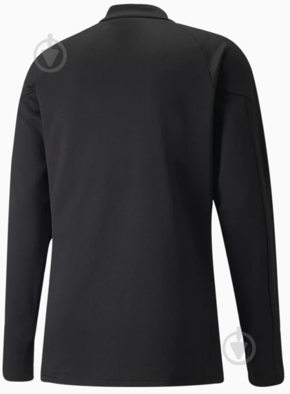 Куртка Puma INDIVIDUALFINAL 1 4 ZIP TRAI 65795045 р. S чорний - фото 5