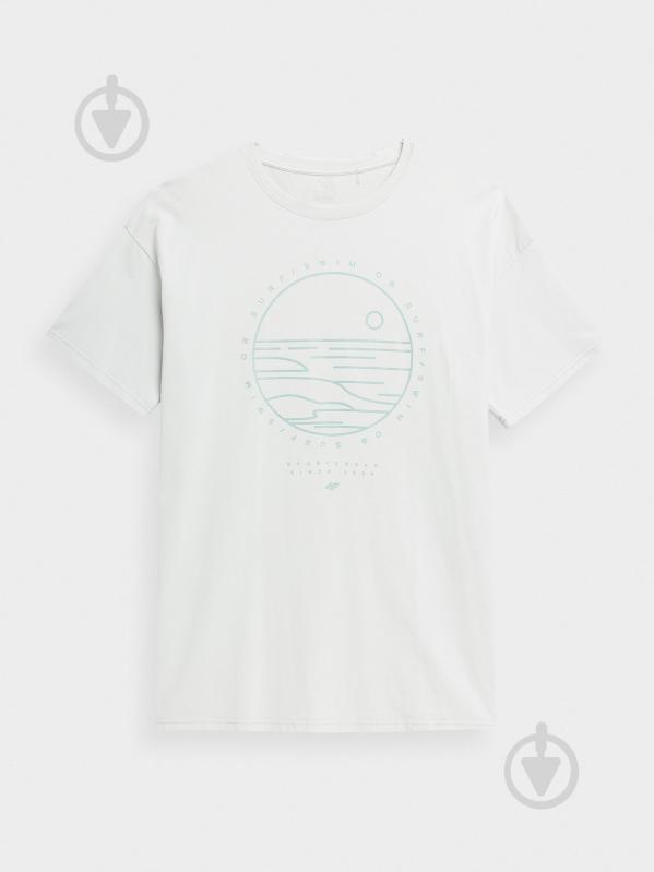 Футболка 4F 4FSS23TTSHM365-26S р.L серый - фото 3