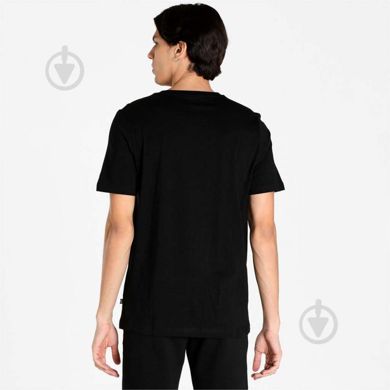 Футболка Puma ESS Tee 84722301 р.S черный - фото 2