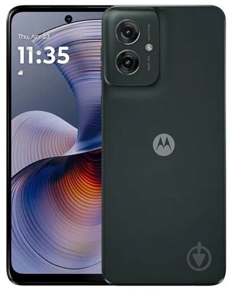 Смартфон Motorola G55 8/256GB forest grey (PB5U0009RS) - фото 1