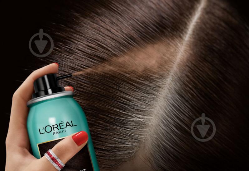 Спрей тонировочный L'Oreal Paris Magic Retouch темно-каштановый 75 мл - фото 4