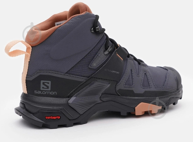 Черевики Salomon X ULTRA 4 MID GTX W L41295600 р.40 2/3 сірий - фото 3