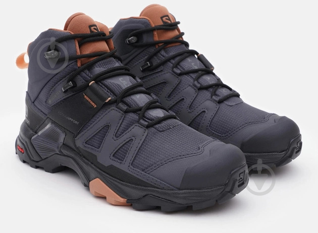 Черевики Salomon X ULTRA 4 MID GTX W L41295600 р.40 2/3 сірий - фото 4