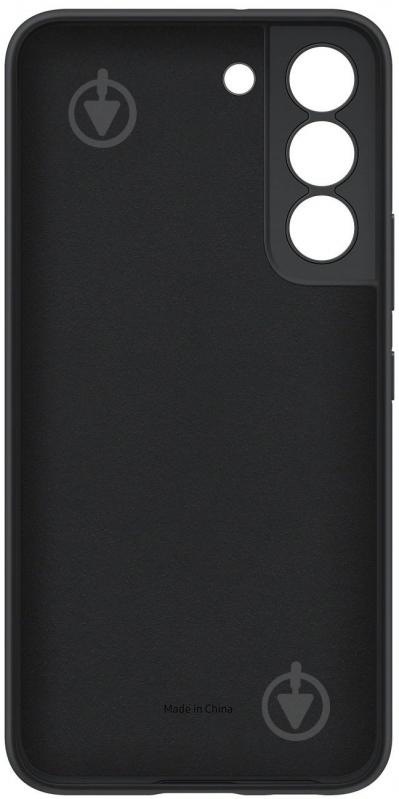 Чехол-накладка Samsung Silicone Cover Black (EF-PS901TBEGRU) для S22 - фото 5