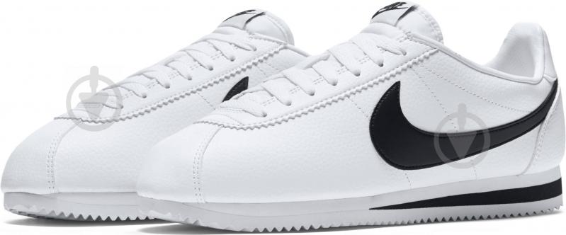 Кросівки чоловічі демісезонні Nike CLASSIC CORTEZ LEATHER 749571-100 р.42,5 білі - фото 1