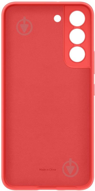 Чехол-накладка Samsung Silicone Cover Glow Red (EF-PS901TPEGRU) для S22 - фото 6