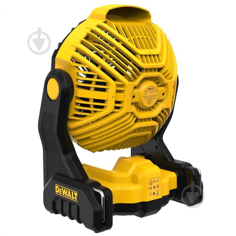 Вентилятор аккумуляторный DeWalt DCE512N - фото 3