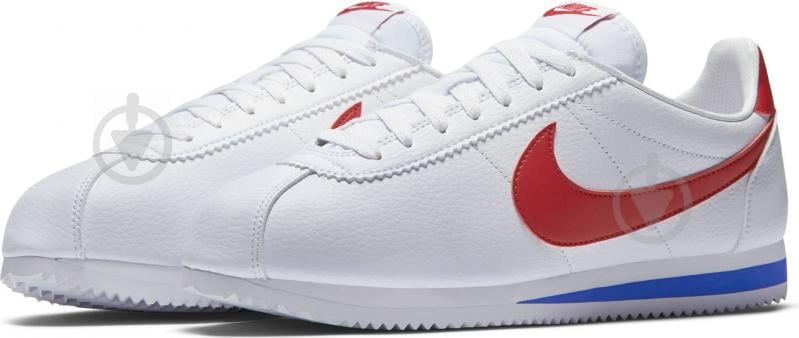 Кросівки чоловічі демісезонні Nike CLASSIC CORTEZ LEATHER 749571-154 р.42,5 білі - фото 1