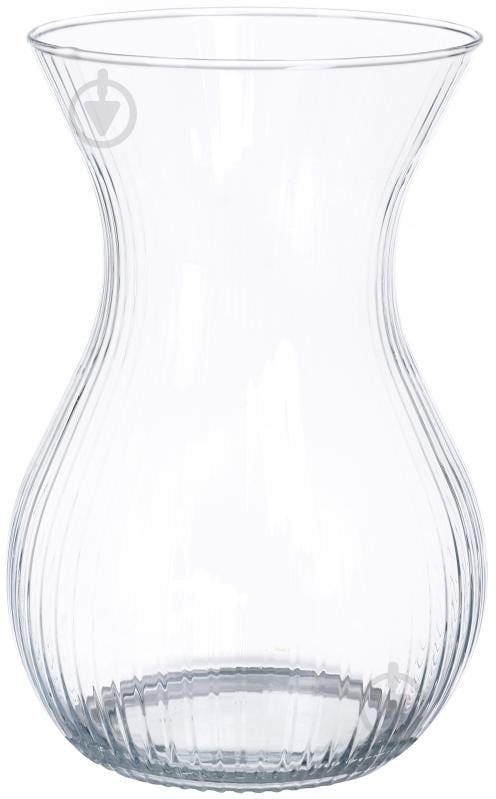 Ваза скляна Trendglass Lyra Luminous прозора 20 см - фото 1