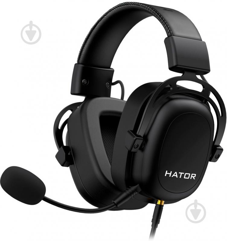 Гарнітура ігрова Hator Hypergang 7.1 USB black (HTA-840) - фото 1