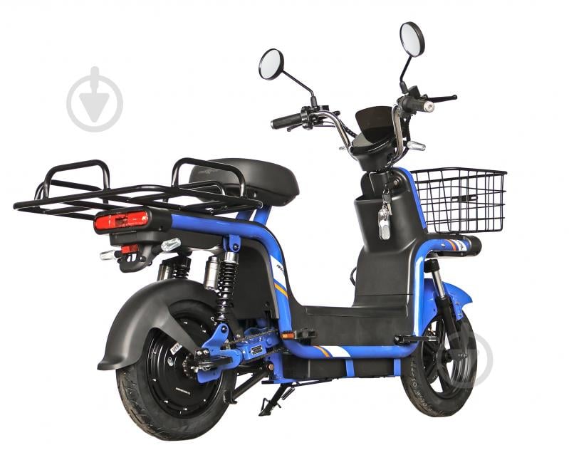 Электроскутер Maxxter RUNNER (Black-Blue) 1500 Вт - фото 4