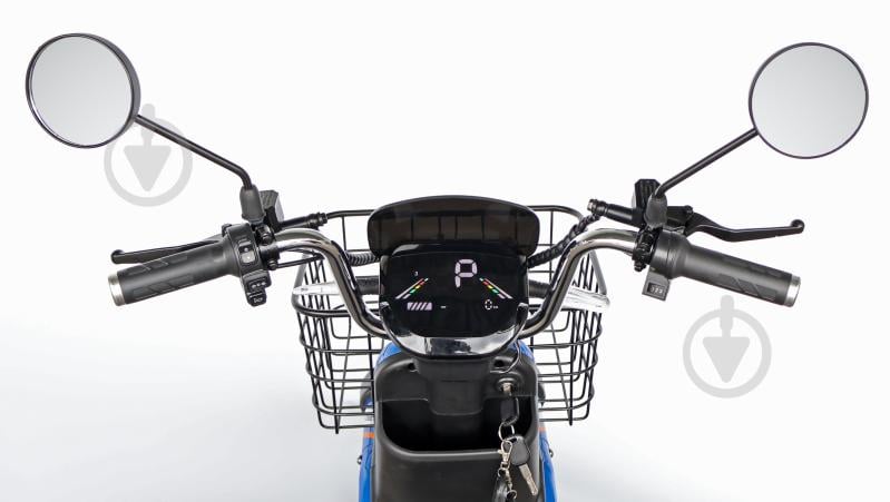 Электроскутер Maxxter RUNNER (Black-Blue) 1500 Вт - фото 6