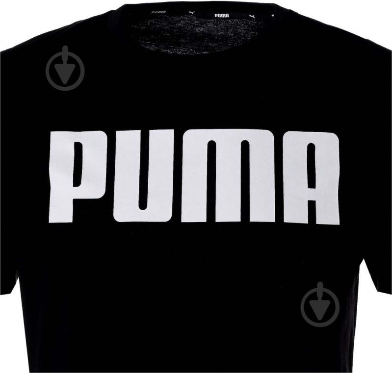Футболка Puma ESS Tee 84722301 р.M черный - фото 5