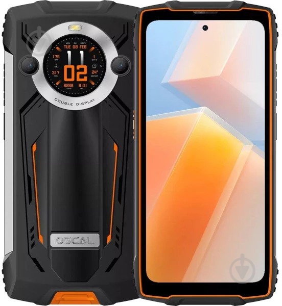 Смартфон Oscal Pilot 2 8/256GB orange (Pilot 2 8/256GB Orange) - фото 2