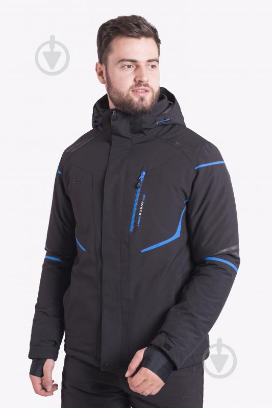 Куртка мужская зимняя Avecs AV-70399B/1 р.XXXXL черная - фото 4