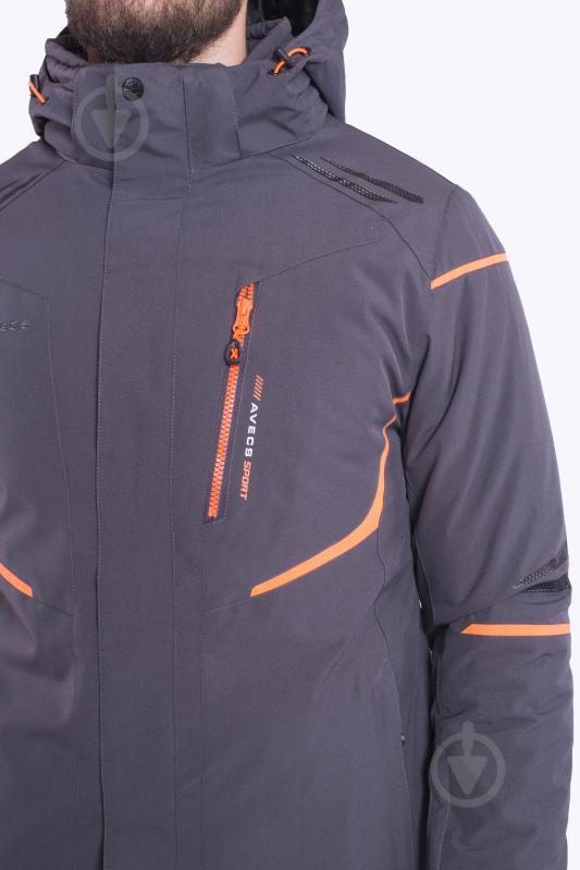 Куртка мужская зимняя Avecs AV-70399B/2 р.XXXL серая - фото 1 Куртка мужская зимняя Avecs AV-70399B/2 р.XXXL серая - фото 1