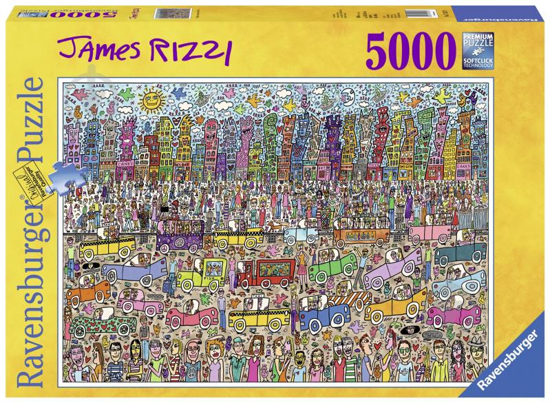 Пазл Ravensburger Джеймс Рицци: Город RSV-174270 - фото 1