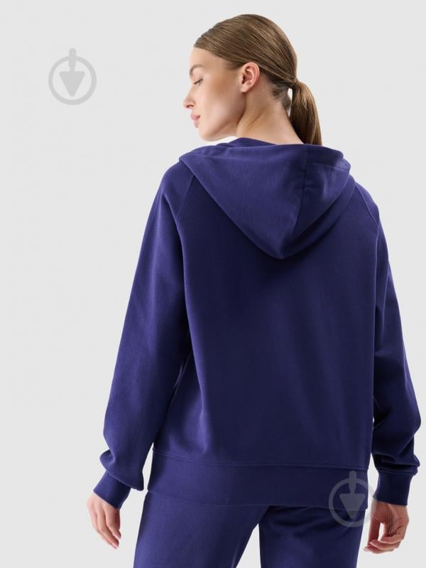 Джемпер 4F SWEATSHIRT F1763 4FWMM00TSWSF1763-31S р.XS синій - фото 2 Джемпер 4F SWEATSHIRT F1763 4FWMM00TSWSF1763-31S р.XS синій - фото 2