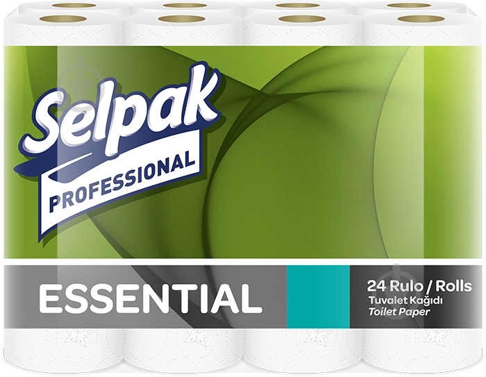 Туалетний папір Selpak Professional Essential двошаровий 24 шт. - фото 1