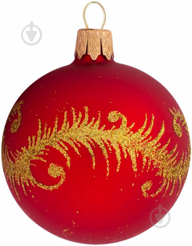 Куля скляна d60 7003Н 60 мм синій 7003 Н - фото 1