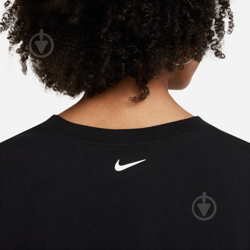 Футболка Nike W NSW CROP TEE PRNT DJ4125-010 р.M черный - фото 5