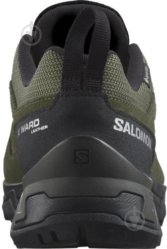 Кросівки чоловічі демісезонні Salomon X WARD LEATHER GTX L47182200 р.44 зелені - фото 2