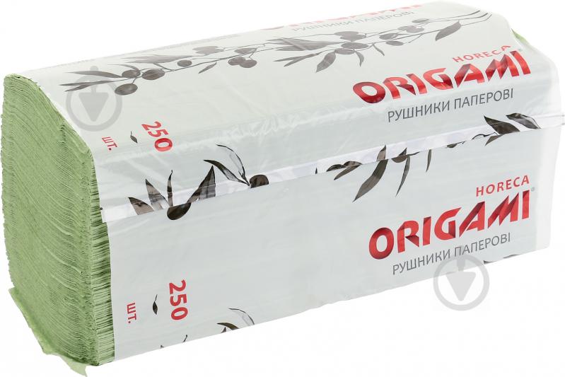 Паперові рушники Origami Horeca одношарові 250 шт. - фото 1