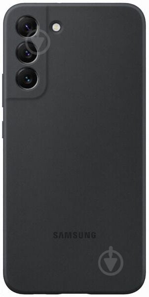 Чехол-накладка Samsung Silicone Cover Black (EF-PS906TBEGRU) для S22+ - фото 1