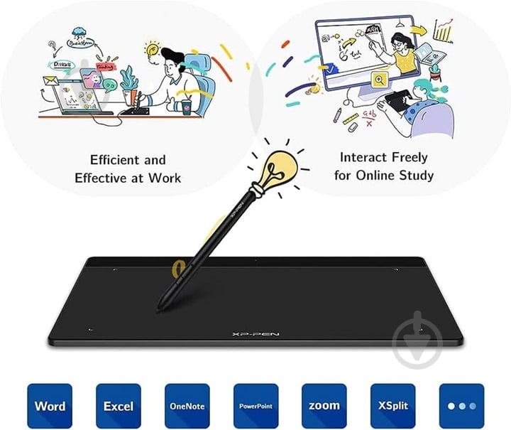 Планшет графический XP-Pen Deco Fun XS_BK black - фото 8