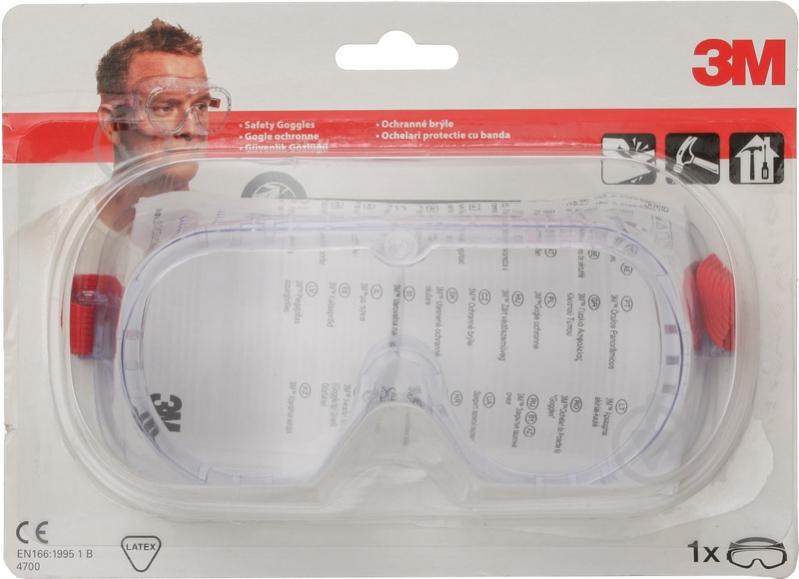 Очки защитные 3M 4700 Clear C1 - фото 4 Очки защитные 3M 4700 Clear C1 - фото 4