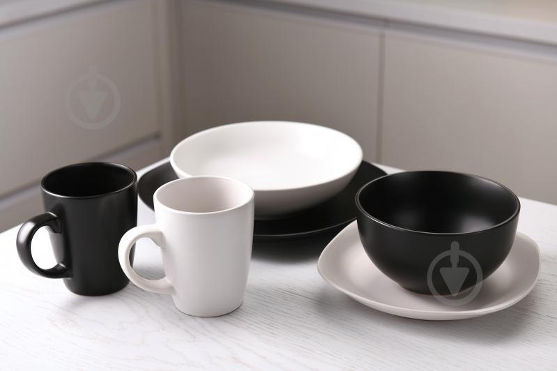 Чашка Ardesto Molize, 350 мл, черная, керамика - фото 3