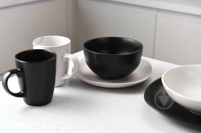 Чашка Ardesto Molize, 350 мл, черная, керамика - фото 4