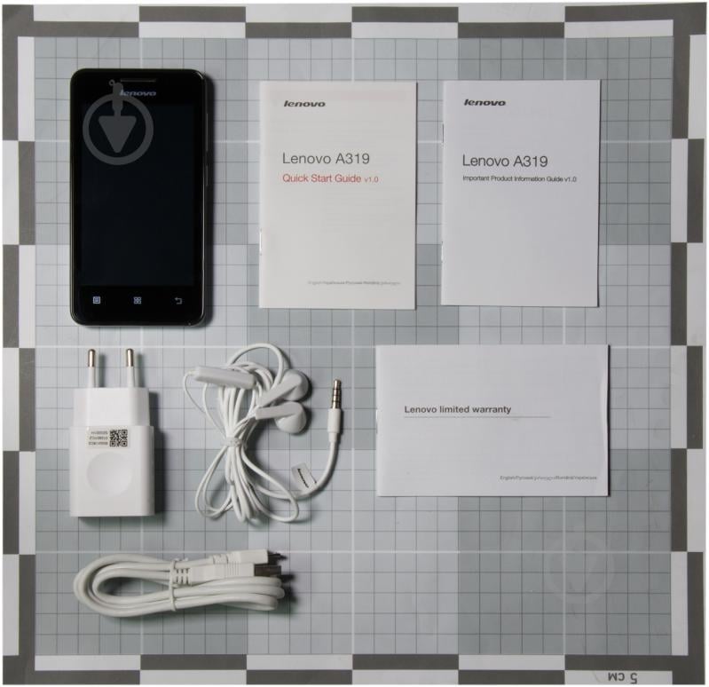 Смартфон Lenovo A319 Dual Sim 0,512/4GB white - фото 8