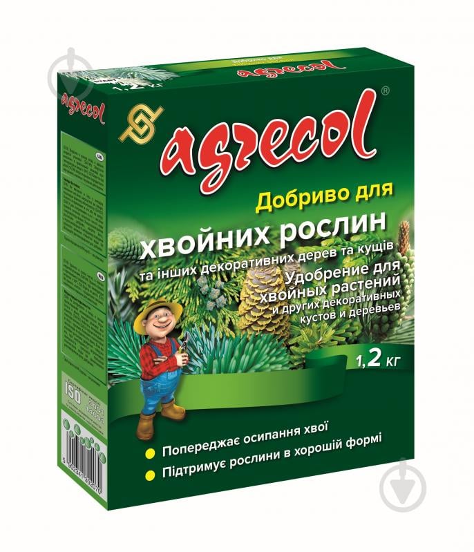 Удобрение минеральное Agrecol для хвойных растений 1,2 кг - фото 1