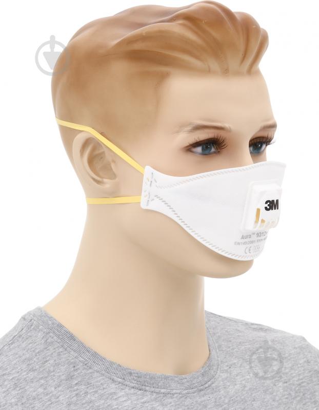 Респиратор 3M 9312-PT/FFP1/UR - фото 2 Респиратор 3M 9312-PT/FFP1/UR - фото 2