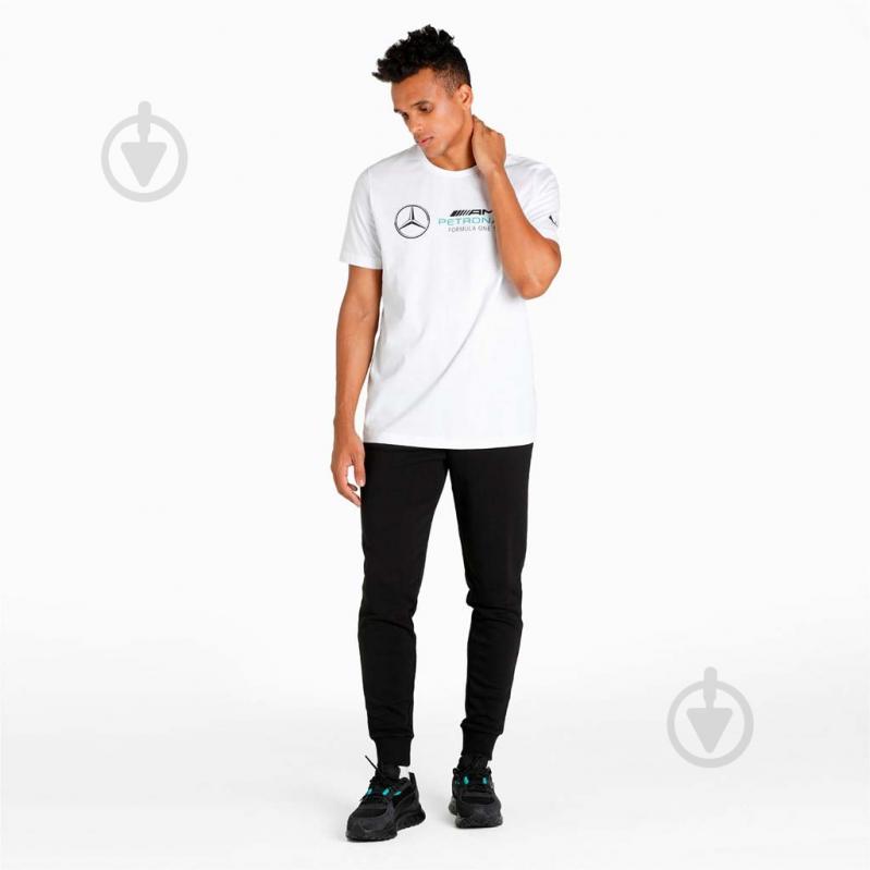 Футболка Puma MAPF1 LOGO TEE 53072203 р.S белый - фото 3