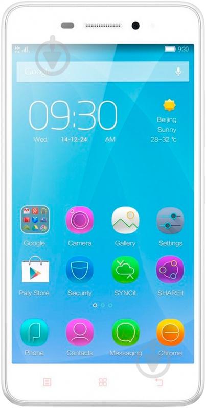 ᐉ Смартфон Lenovo S60 Dual Sim 2/8GB pearl white • Купить в Киеве ...