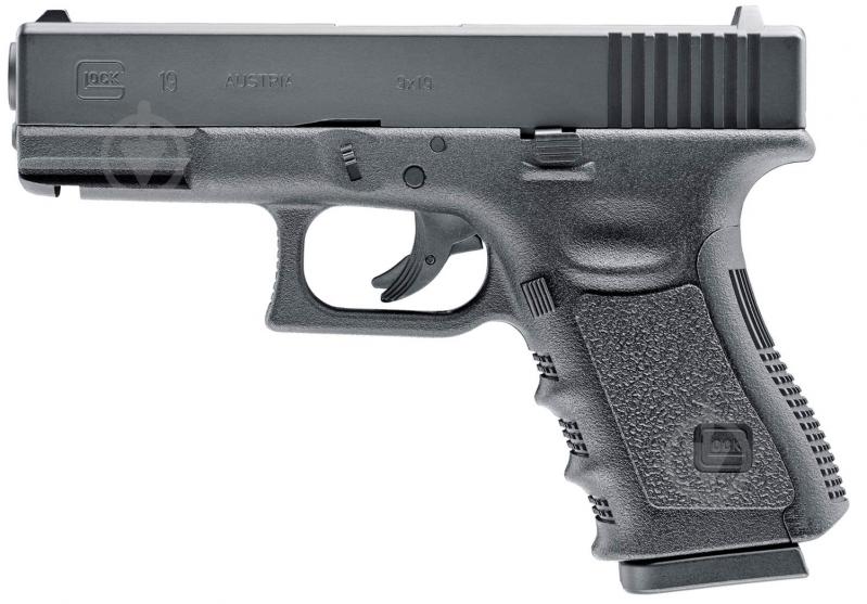 Пістолет страйкбольний Umarex GLOCK 19 CO₂ 6 мм - фото 1