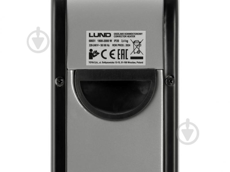 Конвектор електричний LUND 68651 - фото 3 Конвектор електричний LUND 68651 - фото 3