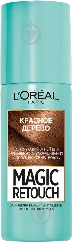 Спрей тонировочный L'Oreal Paris Magic Retouch красное дерево 75 мл - фото 1