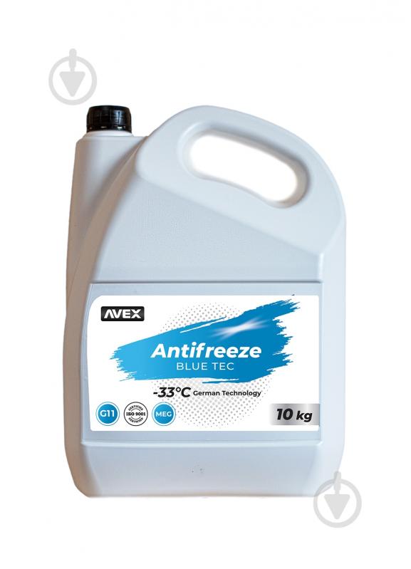 ᐉ Антифриз Avex Blue TEC MEG -33 ° от -30 до +40 10 кг голубой • Купить ...