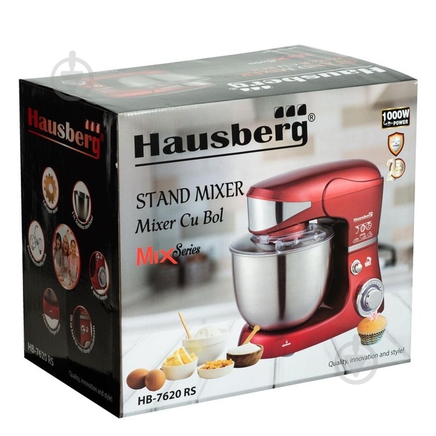Миксер Hausberg HB-7620RS - фото 7