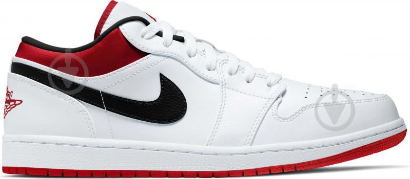 Кроссовки мужские демисезонные Jordan AIR 1 LOW 553558-118 р.42 белые - фото 1