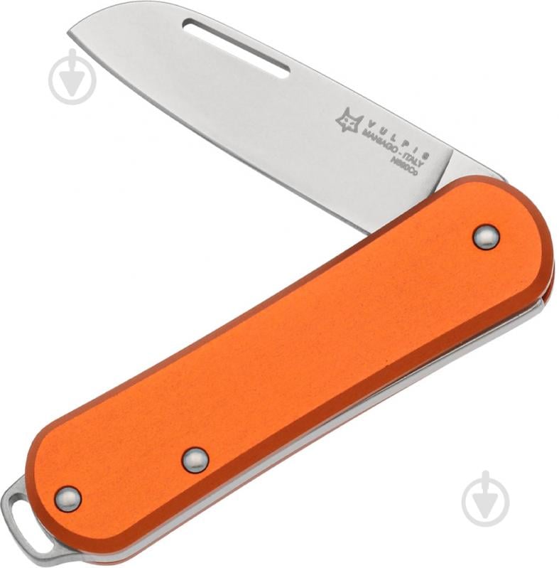 Ніж складаний Fox Knives Vulpis Aluminium Orange 1753.07.04 - фото 3 Ніж складаний Fox Knives Vulpis Aluminium Orange 1753.07.04 - фото 3